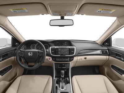 2017 Honda Accord Sedan EX-L Front Wheel Drive CVT
