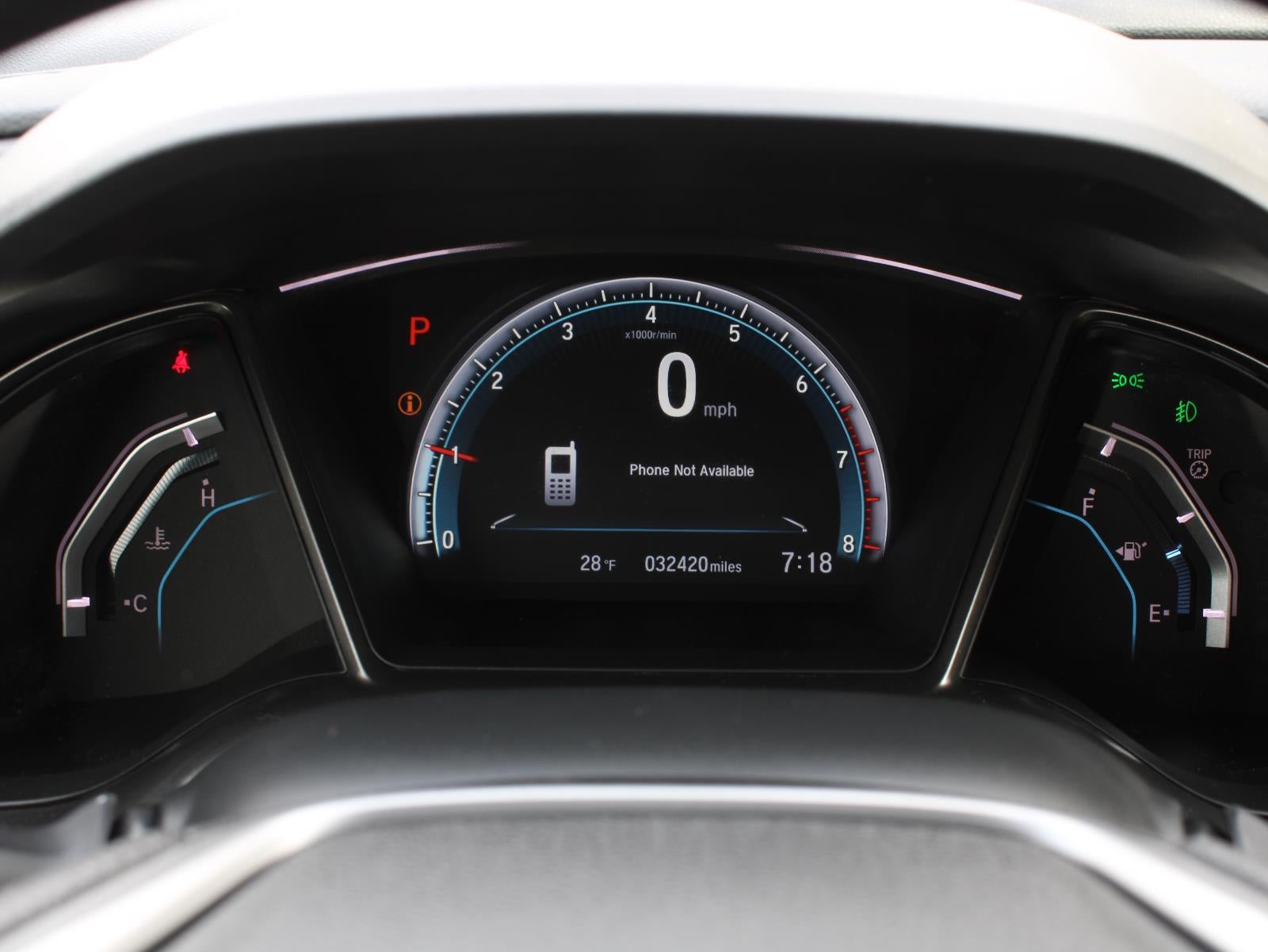 2018 Honda Civic Hatchback EX Front Wheel Drive CVT