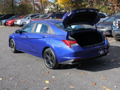 2022 Hyundai Elantra Hybrid Blue