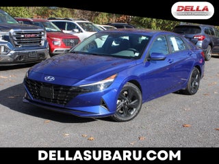2022 Hyundai Elantra Hybrid Blue