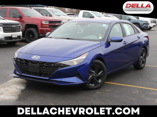 2022 Hyundai Elantra Hybrid Blue