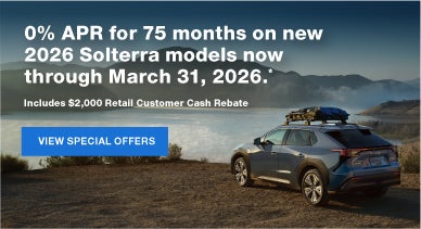 Solterra | DELLA Subaru of Plattsburgh in Plattsburgh NY
