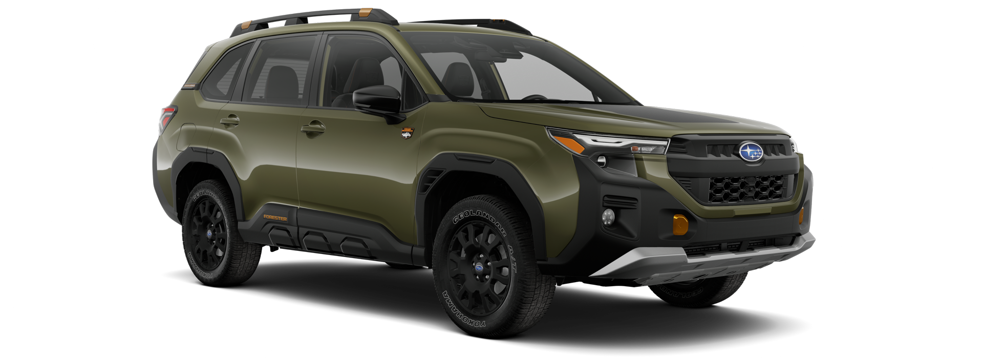 2026 Subaru Forester Wilderness Shown in Autumn Green Metallic
