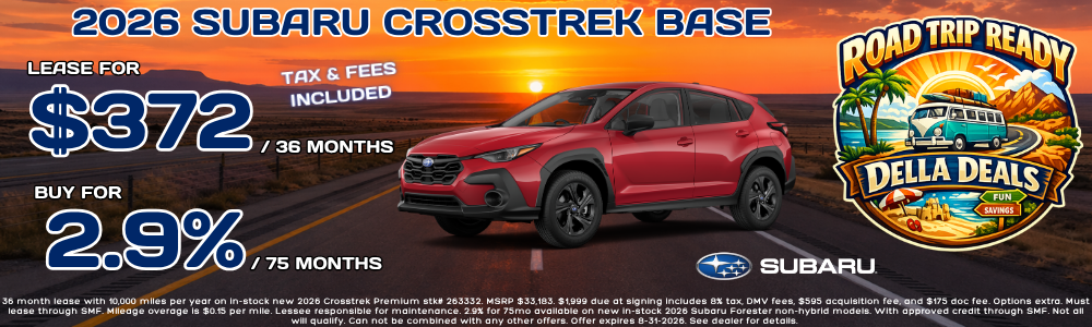 New Subaru Crosstrek on sale near Plattsburgh, NY