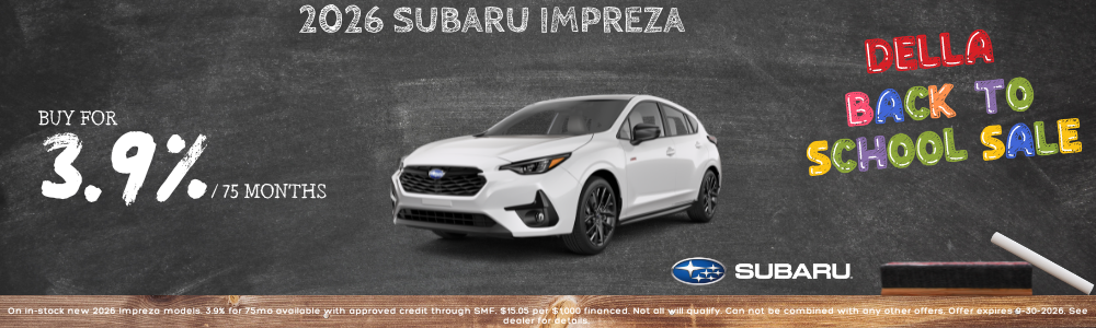 New Subaru Impreza for sale in Plattsburgh NY