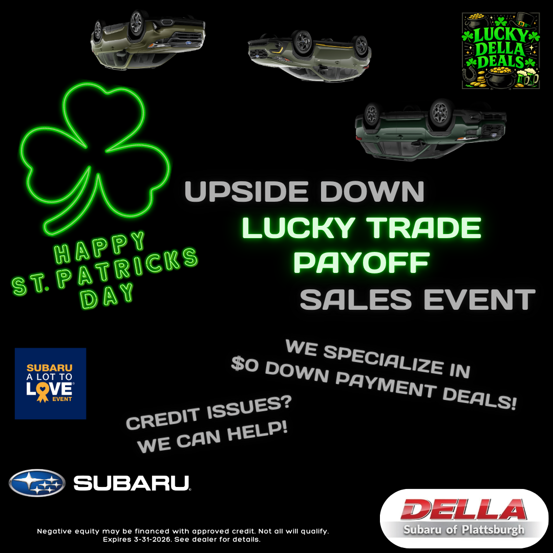 Upside Down Lucky Trade Payoff Sales Event