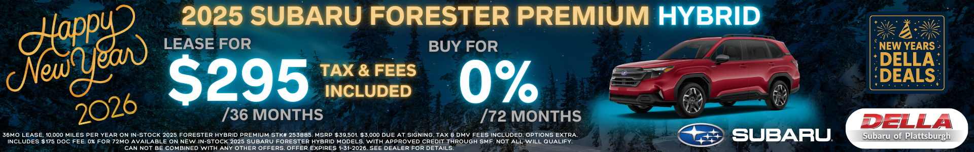 New Subaru Models on sale near Burlington, VT