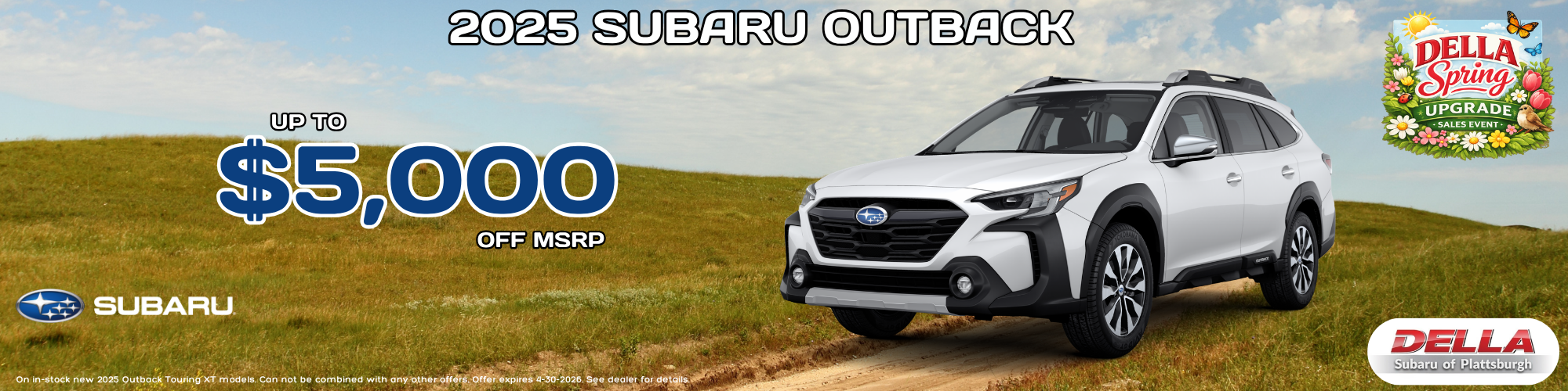 2025 Subaru Outback for sale in Plattsburgh