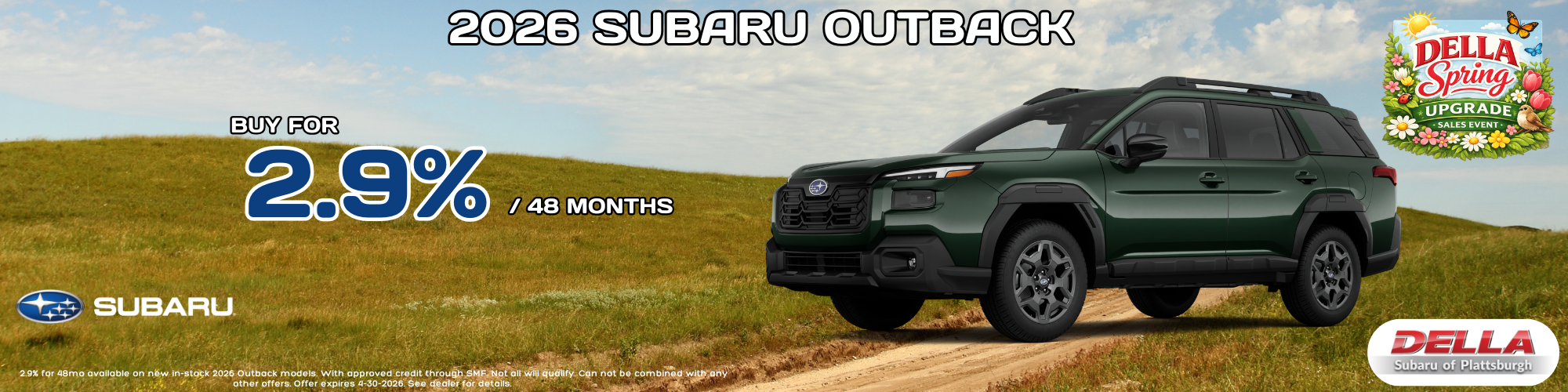 2026 Subaru Outback for sale in Plattsburgh