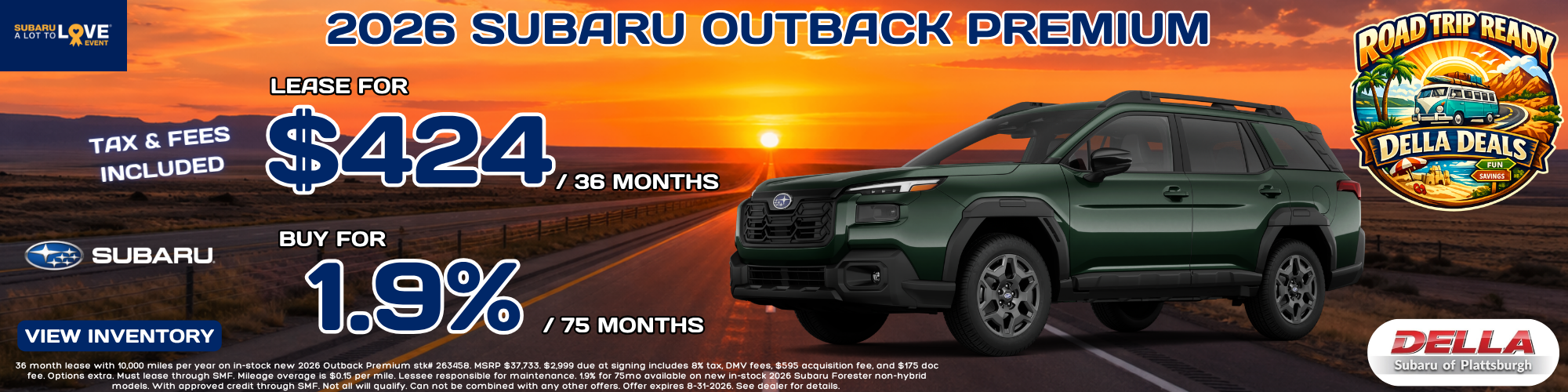 2026 Subaru Outback for sale in Plattsburgh