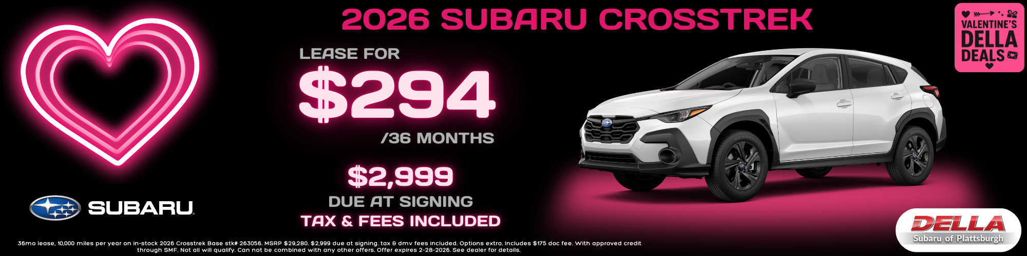 2026 Subaru Crosstrek for sale in Plattsburgh