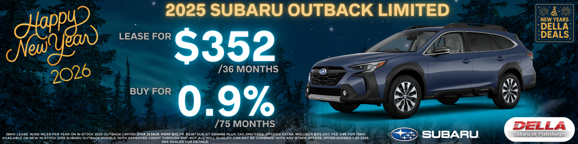 2025 Subaru Outback for sale in Plattsburgh