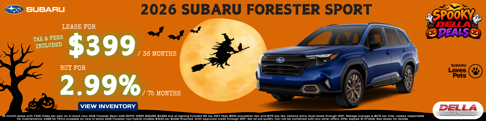 2026 Subaru Forester for sale in Plattsburgh