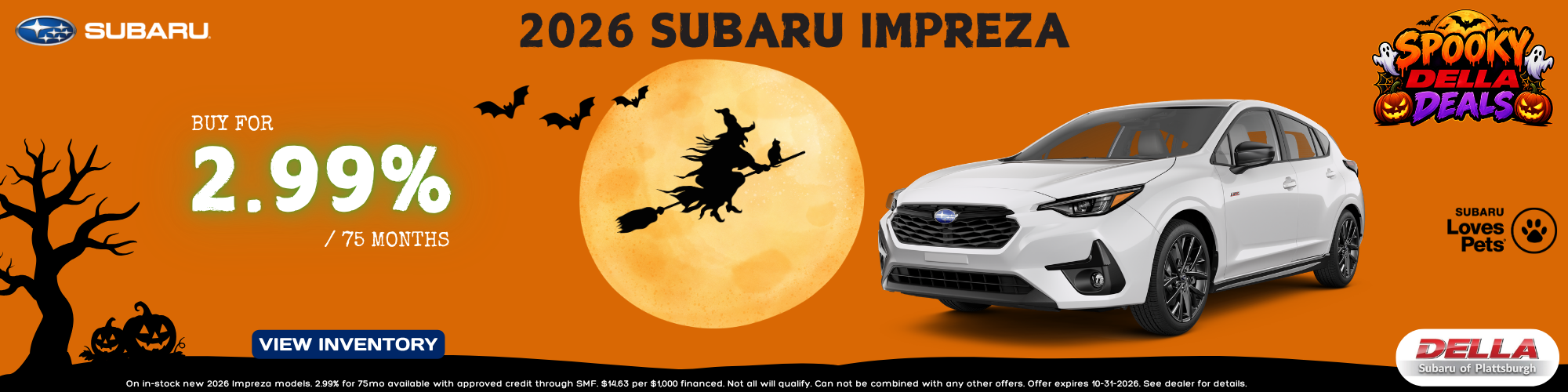 2026 Subaru Impreza for sale in Plattsburgh