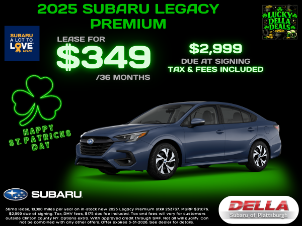 2025 Subaru Legacy sale at DELLA Subaru near Burlington