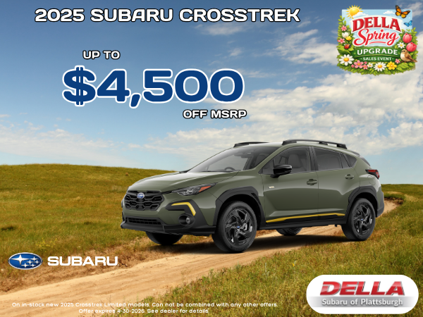 2025 Subaru Crosstrek sale at DELLA Subaru near Burlington