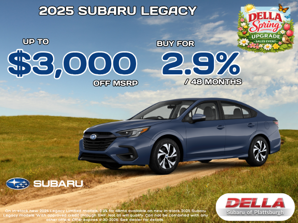 2025 Subaru Legacy sale at DELLA Subaru near Burlington