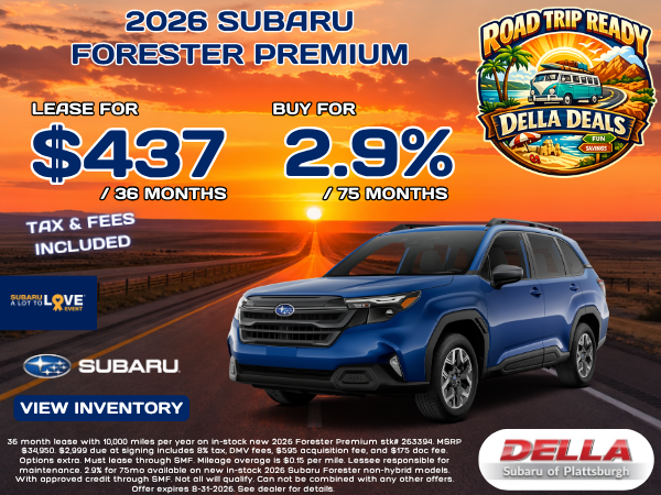 2026 Subaru Forester for sale in Plattsburgh