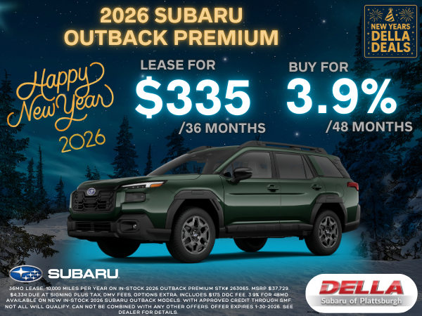 2026 Subaru Outback sale at DELLA Subaru near Burlington