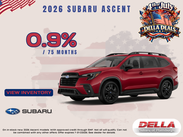 2026 Subaru Ascent Sale in Plattsburgh
