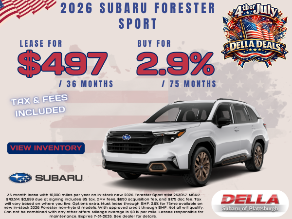 2026 Subaru Forester for sale in Plattsburgh