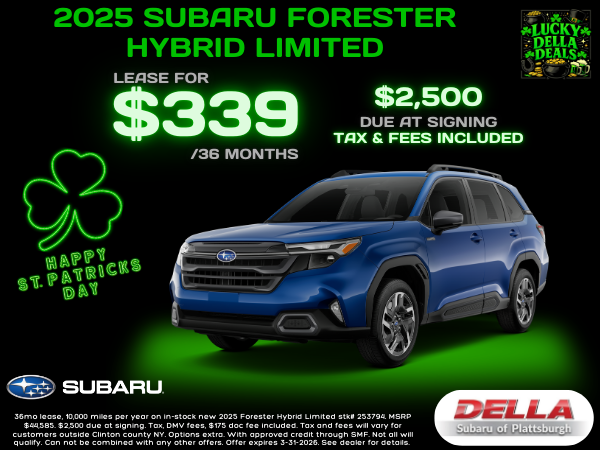 2025 Subaru Forester sale at DELLA Subaru near Burlington