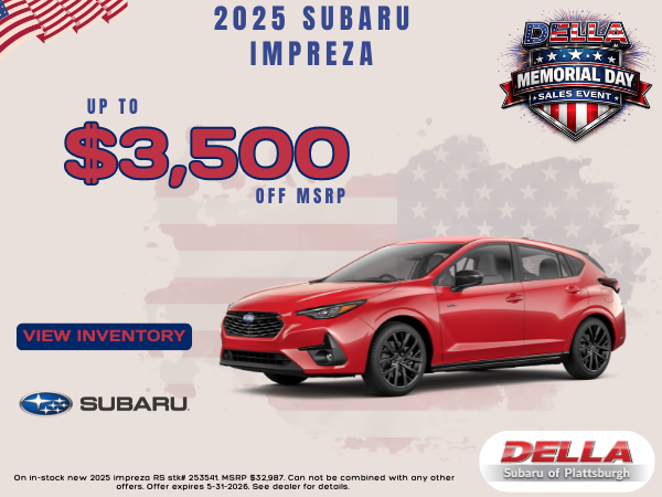 2025 Subaru Impreza Sale in Plattsburgh