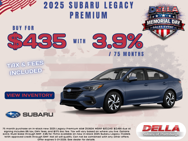 2025 Subaru Legacy sale at DELLA Subaru near Burlington