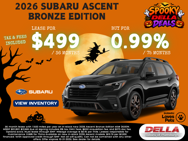2026 Subaru Ascent Sale in Plattsburgh