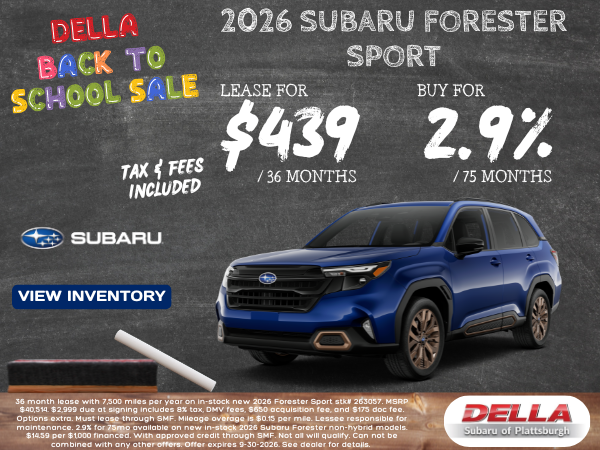 2026 Subaru Forester for sale in Plattsburgh