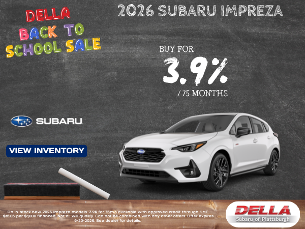 2026 Subaru Impreza for sale in Plattsburgh