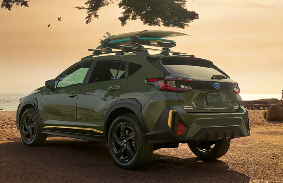 white outside forester