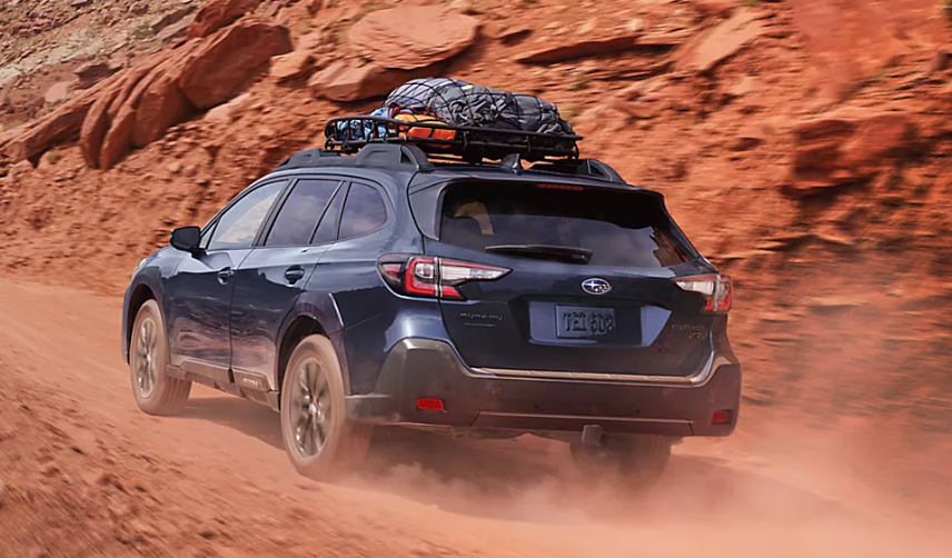 white outside forester