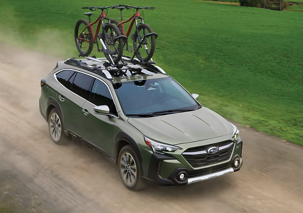 white outside forester